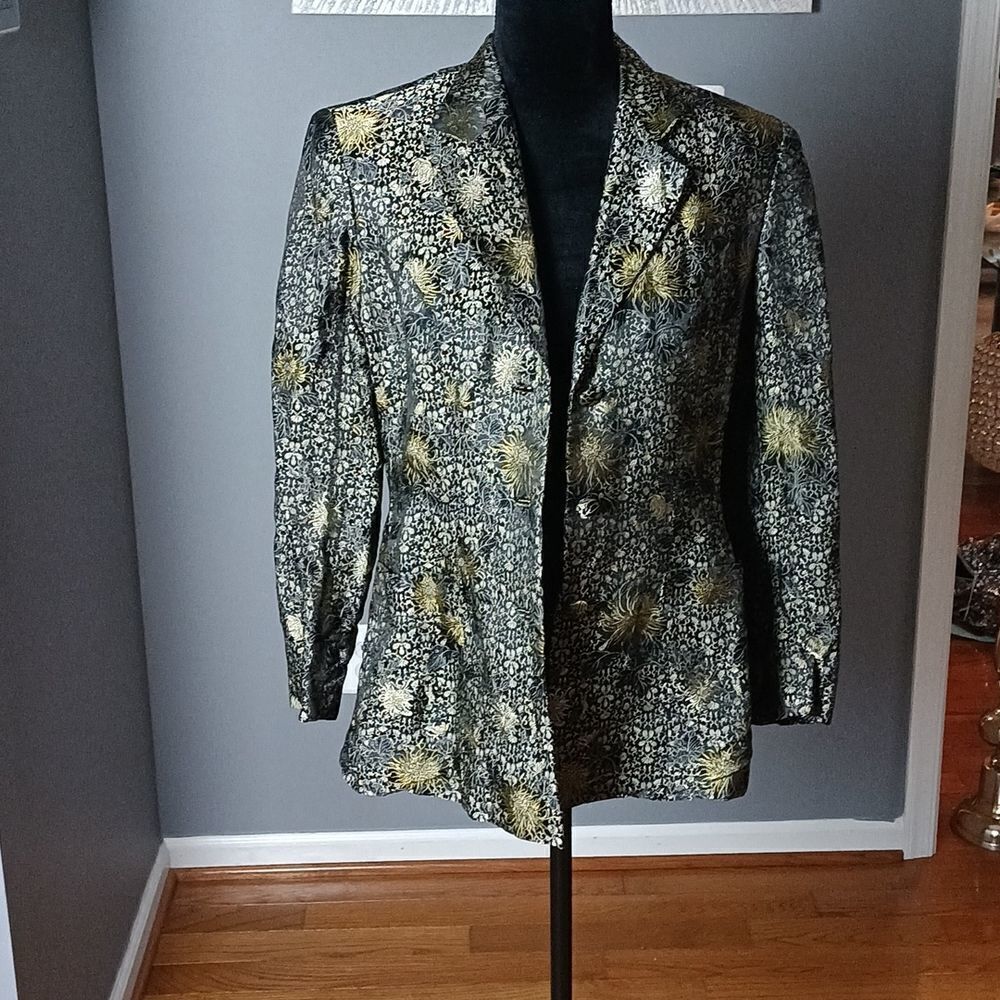 Black and Gold blazer